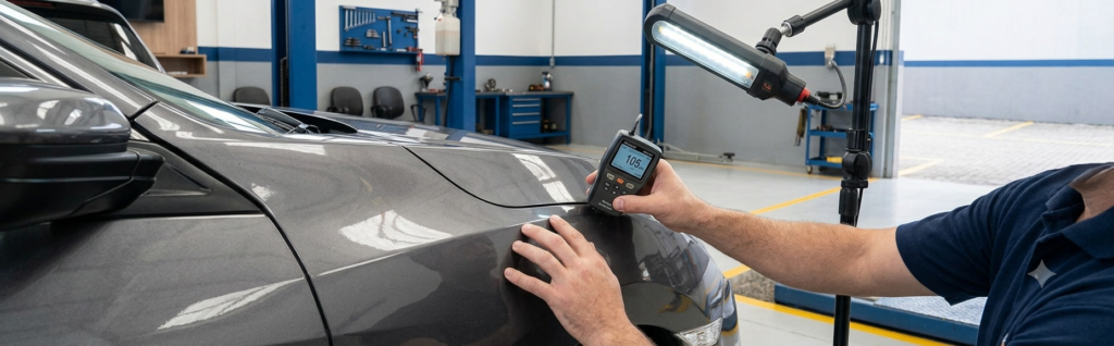 Vistoria cautelar com análise de pintura: Mais segurança na compra de veículos com a Checkmat Vistorias Automotivas!